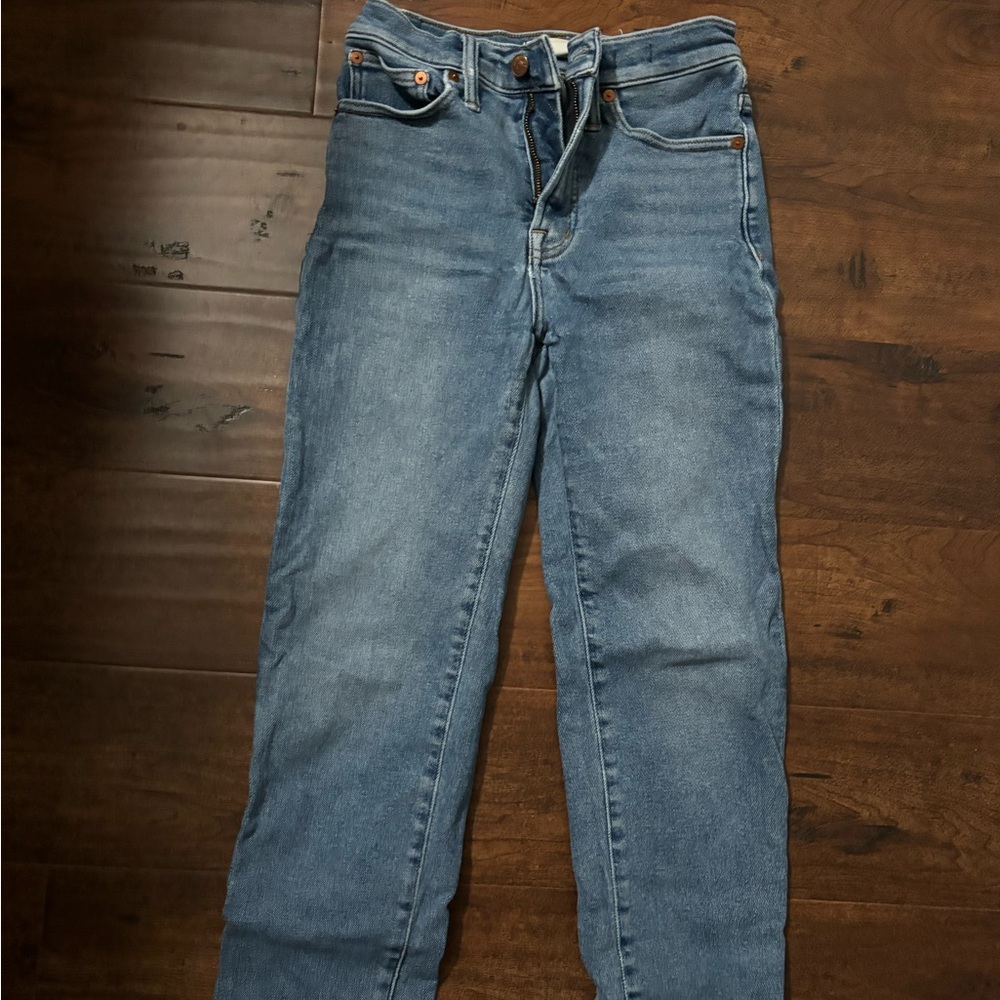 Madewell Women's Straight Leg Jeans - Blue